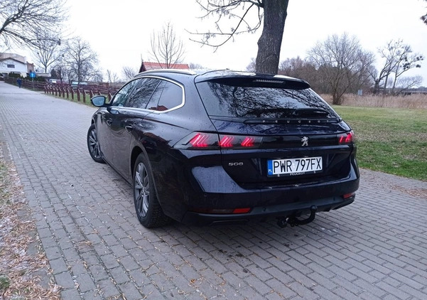 Peugeot 508 cena 79000 przebieg: 115000, rok produkcji 2019 z Słupca małe 56